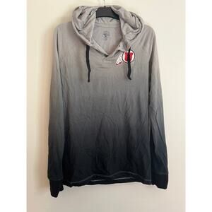 Rivalry threads university of Utah ombré hooded henley‎ size S